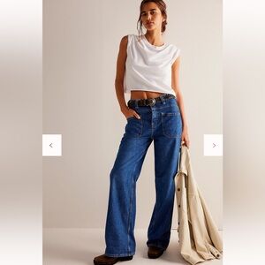 We The Free Palmer Cuffed Jeans